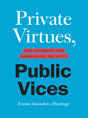 cover image of Private Virtues, Public Vices